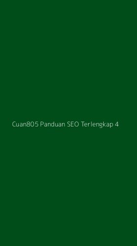 Tampilan Antarmuka Aplikasi Cuan805 Panduan Seo Terlengkap - 4