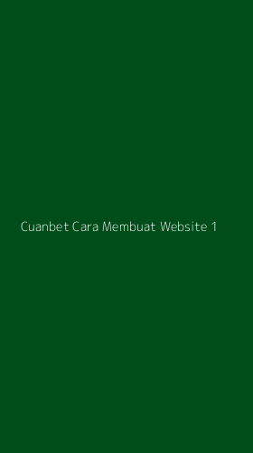 Tampilan Antarmuka Aplikasi Cuanbet Cara Membuat Website - 1
