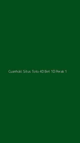 Tampilan Antarmuka Aplikasi Cuanhoki Situs Toto 4d Bet 10 Perak - 1