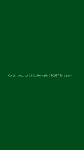 Tampilan Antarmuka Aplikasi Cucakrowogacor Link Alternatif Sbobet Terbaru - 4