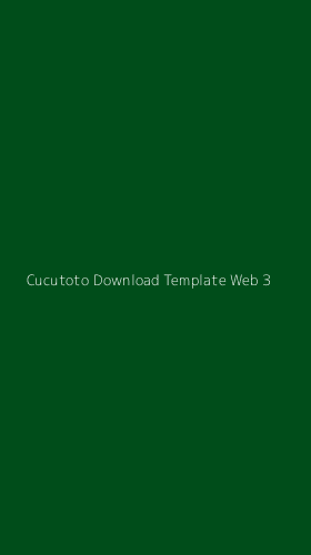 Tampilan Antarmuka Aplikasi Cucutoto Download Template Web - 3