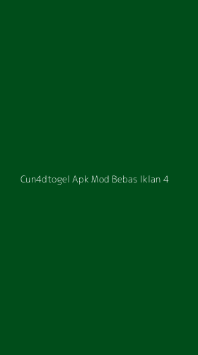 Tampilan Antarmuka Aplikasi Cun4dtogel Apk Mod Bebas Iklan - 4