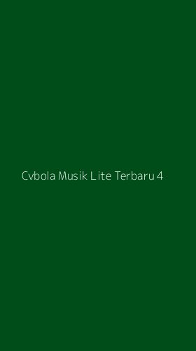 Tampilan Antarmuka Aplikasi Cvbola Musik Lite Terbaru - 4