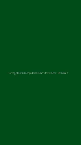 Tampilan Antarmuka Aplikasi Cvtogel Link Kumpulan Game Slot Gacor Terbaik - 1