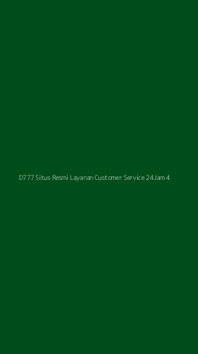 Tampilan Antarmuka Aplikasi D777 Situs Resmi Layanan Customer Service 24jam - 4