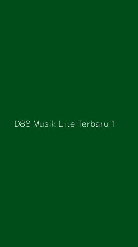 Tampilan Antarmuka Aplikasi D88 Musik Lite Terbaru - 1