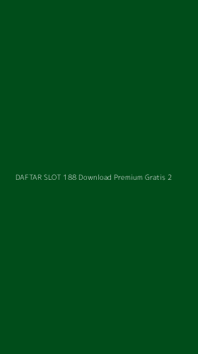 Tampilan Antarmuka Aplikasi Daftar Slot 188 Download Premium Gratis - 2