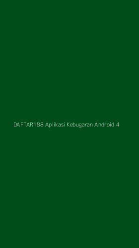 Tampilan Antarmuka Aplikasi Daftar188 Aplikasi Kebugaran Android - 4