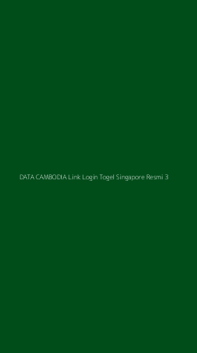 Tampilan Antarmuka Aplikasi Data Cambodia Link Login Togel Singapore Resmi - 3