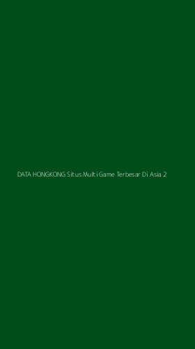 Tampilan Antarmuka Aplikasi Data Hongkong Situs Multi Game Terbesar Di Asia - 2