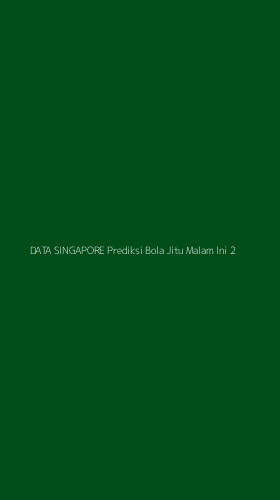 Tampilan Antarmuka Aplikasi Data Singapore Prediksi Bola Jitu Malam Ini - 2