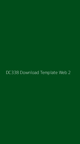Tampilan Antarmuka Aplikasi Dc338 Download Template Web - 2
