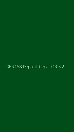 Tampilan Antarmuka Aplikasi Den168 Deposit Cepat Qris - 2