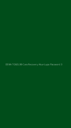 Tampilan Antarmuka Aplikasi Dewa Togel99 Cara Recovery Akun Lupa Password - 3
