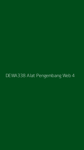 Tampilan Antarmuka Aplikasi Dewa338 Alat Pengembang Web - 4