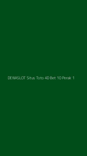 Tampilan Antarmuka Aplikasi Dewaslot Situs Toto 4d Bet 10 Perak - 1
