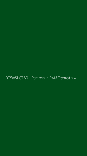 Tampilan Antarmuka Aplikasi DEWASLOT89 - Pembersih RAM Otomatis - 4