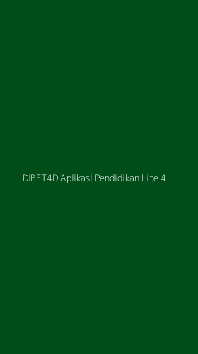 Tampilan Antarmuka Aplikasi Dibet4d Aplikasi Pendidikan Lite - 4