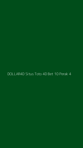 Tampilan Antarmuka Aplikasi Dollar4d Situs Toto 4d Bet 10 Perak - 4