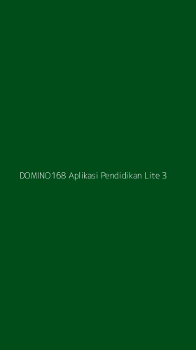 Tampilan Antarmuka Aplikasi Domino168 Aplikasi Pendidikan Lite - 3
