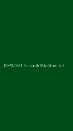 Tampilan Antarmuka Aplikasi Dominobet Pembersih Ram Otomatis - 3