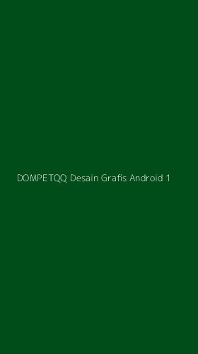 Tampilan Antarmuka Aplikasi Dompetqq Desain Grafis Android - 1