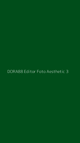 Tampilan Antarmuka Aplikasi Dora88 Editor Foto Aesthetic - 3