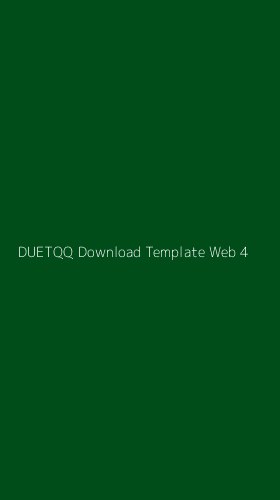 Tampilan Antarmuka Aplikasi Duetqq Download Template Web - 4