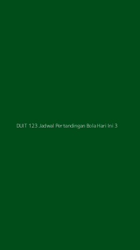 Tampilan Antarmuka Aplikasi Duit 123 Jadwal Pertandingan Bola Hari Ini - 3