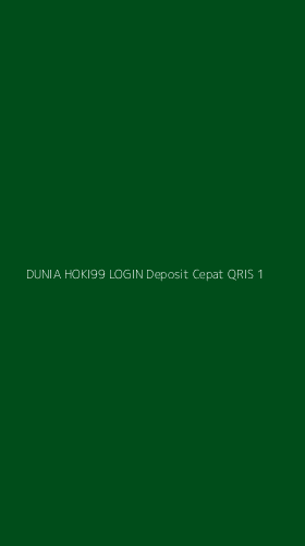 Tampilan Antarmuka Aplikasi Dunia Hoki99 Login Deposit Cepat Qris - 1