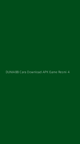 Tampilan Antarmuka Aplikasi Dunia88 Cara Download Apk Game Resmi - 4