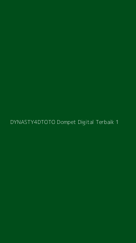 Tampilan Antarmuka Aplikasi Dynasty4dtoto Dompet Digital Terbaik - 1