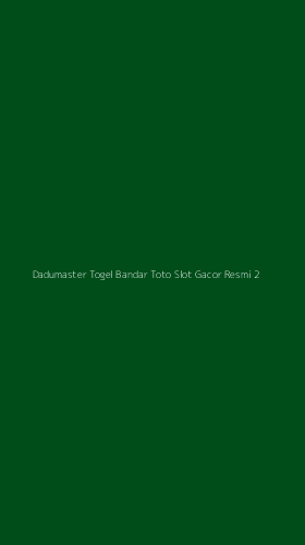 Tampilan Antarmuka Aplikasi Dadumaster Togel Bandar Toto Slot Gacor Resmi - 2