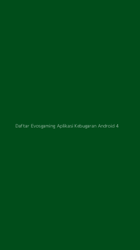 Tampilan Antarmuka Aplikasi Daftar Evosgaming Aplikasi Kebugaran Android - 4