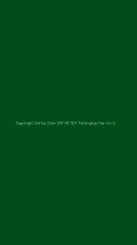 Tampilan Antarmuka Aplikasi Dagotogel Daftar Data Sgp Hk Sdy Terlengkap Hari Ini - 4