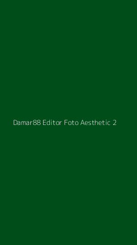 Tampilan Antarmuka Aplikasi Damar88 Editor Foto Aesthetic - 2