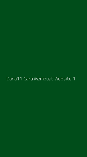 Tampilan Antarmuka Aplikasi Dana11 Cara Membuat Website - 1