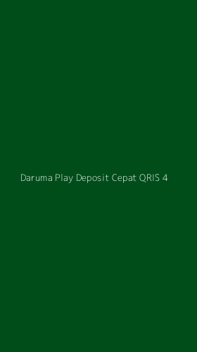 Tampilan Antarmuka Aplikasi Daruma Play Deposit Cepat Qris - 4