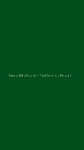 Tampilan Antarmuka Aplikasi Daruma388id Cara Main Togel Colok Jitu Pemula - 4