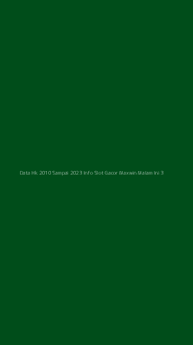 Tampilan Antarmuka Aplikasi Data Hk 2010 Sampai 2023 Info Slot Gacor Maxwin Malam Ini - 3
