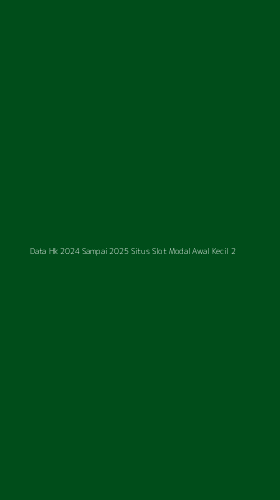 Tampilan Antarmuka Aplikasi Data Hk 2024 Sampai 2025 Situs Slot Modal Awal Kecil - 2