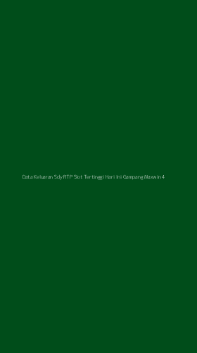 Tampilan Antarmuka Aplikasi Data Keluaran Sdy Rtp Slot Tertinggi Hari Ini Gampang Maxwin - 4