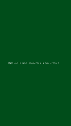 Tampilan Antarmuka Aplikasi Data Live Hk Situs Rekomendasi Pilihan Terbaik - 1