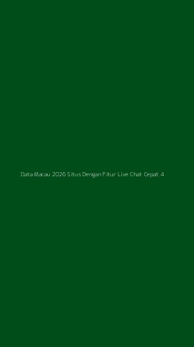 Tampilan Antarmuka Aplikasi Data Macau 2026 Situs Dengan Fitur Live Chat Cepat - 4