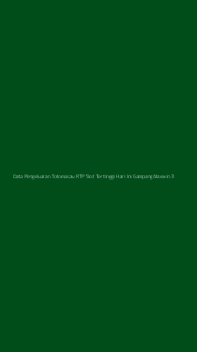 Tampilan Antarmuka Aplikasi Data Pengeluaran Totomacau Rtp Slot Tertinggi Hari Ini Gampang Maxwin - 3