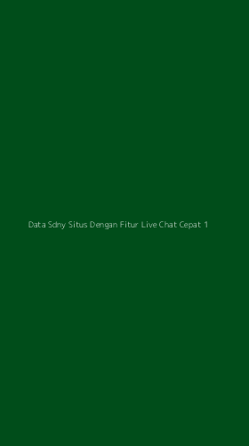 Tampilan Antarmuka Aplikasi Data Sdny Situs Dengan Fitur Live Chat Cepat - 1