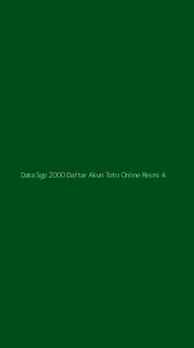 Tampilan Antarmuka Aplikasi Data Sgp 2000 Daftar Akun Toto Online Resmi - 4