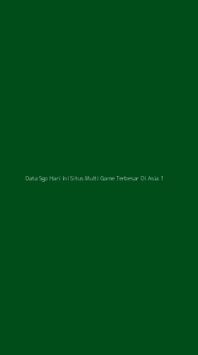 Tampilan Antarmuka Aplikasi Data Sgp Hari Ini Situs Multi Game Terbesar Di Asia - 1