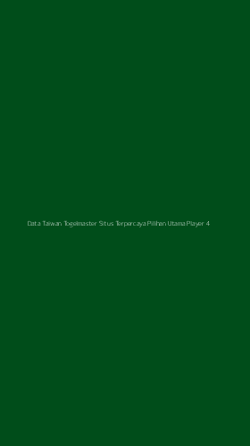 Tampilan Antarmuka Aplikasi Data Taiwan Togelmaster Situs Terpercaya Pilihan Utama Player - 4