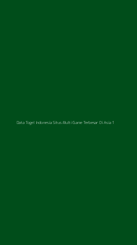 Tampilan Antarmuka Aplikasi Data Togel Indonesia Situs Multi Game Terbesar Di Asia - 1